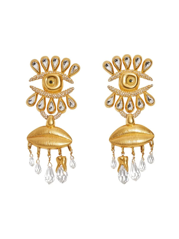 SCHIAPARELLI - EARRINGS